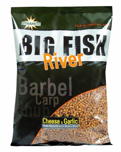 Dynamite Baits Big Fish River Cheese & Garlic 1.8kg etetőanyag 4-6-8mm
Sajt+Fokhagyma (DY1367)