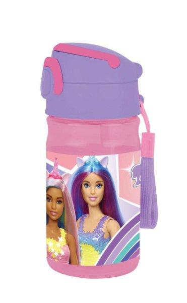 Barbie Love műanyag kulacs akasztóval 350 ml