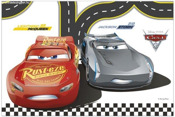 Disney Verdák Arena Race műanyag asztalterítő 120x180 cm