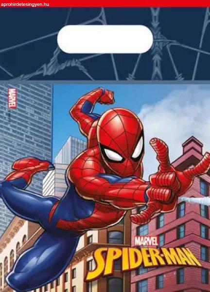 Pókember Crime Fighter ajándéktasak, ajándékzacskó 6 db-os