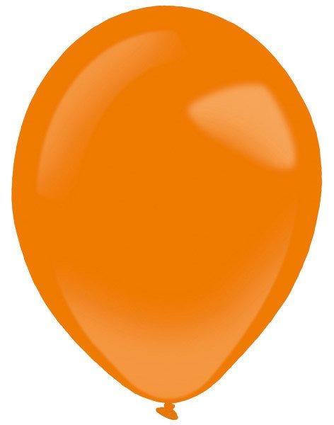 Mandarin Tangerine léggömb, lufi 100 db-os 5 inch (13 cm)