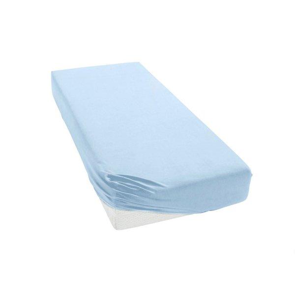 Pamut strech lepedő 60x120-70x140cm - Kék