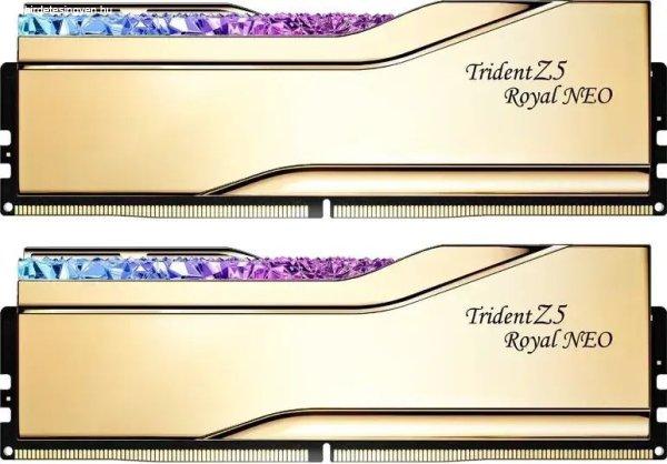 G.SKILL 32GB DDR5 8000MHz Kit(2x16GB) Trident Z5 Royal Neo Gold