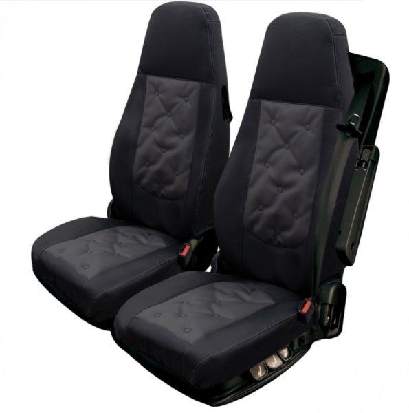 Méretpontos Volvo bőr üléshuzat FH5 / FM5 SZÜRKE