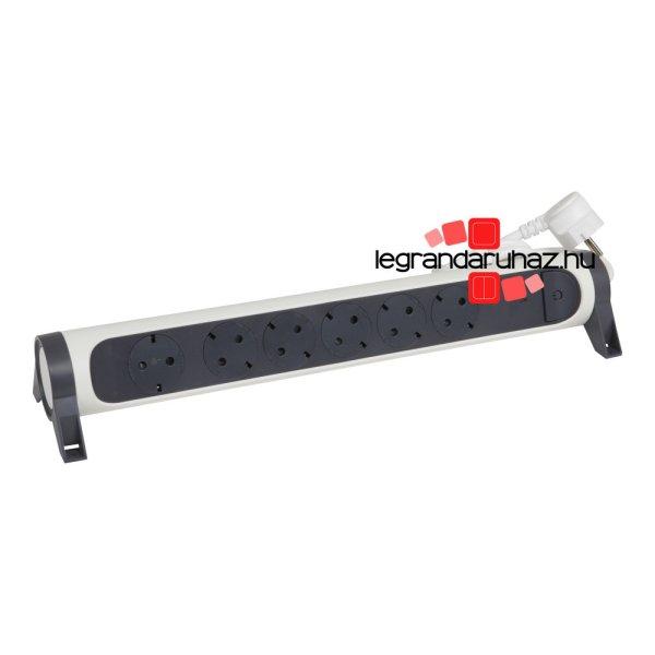 Legrand Elosztósor Premium 6x2P+F, Safe Control, 1,5 m vezetékkel, fehér,
Legrand 694526