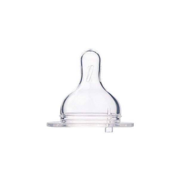 Canpol babies Gyors áramlású szilikonos etetőcumi, széles cumisüveghez,
EasyStart, 12hó+ 1 db