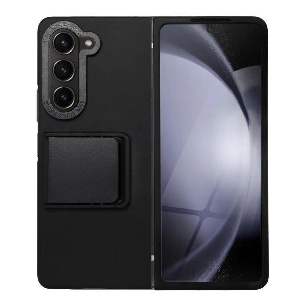 STAND Samsung Galaxy Z Fold 5 hátlapvédő tok fekete