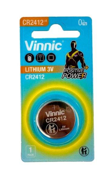 VINNIC CR2412 lithium elem 3V bl/1
