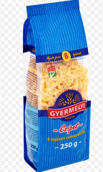 GYERMELYI TÉSZTA 8TOJ.CSIPET 250G