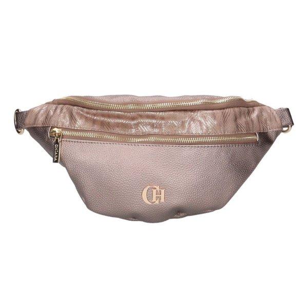 Chiara női táska crossbody rosegold színű rostbőr