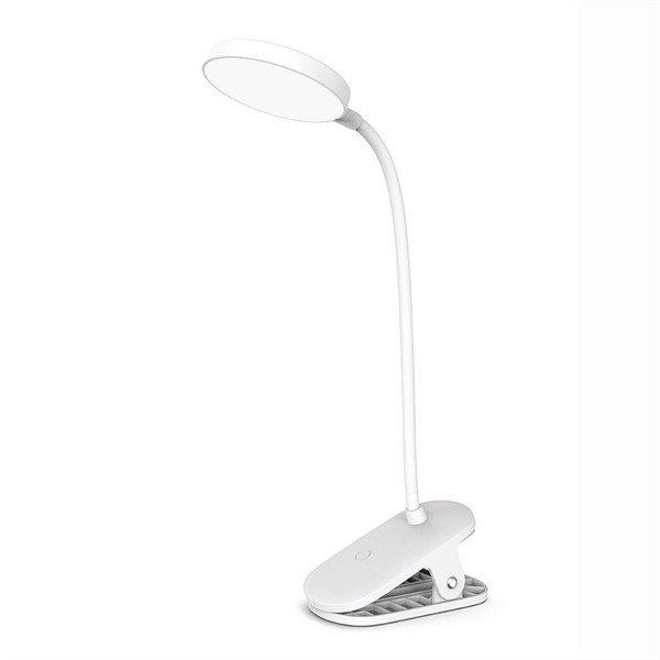 COLORWAY Asztali LED lámpa, Flexible & Clip 2 beépített akkumulátorral
Fehér (CW-DL10FCB-W)