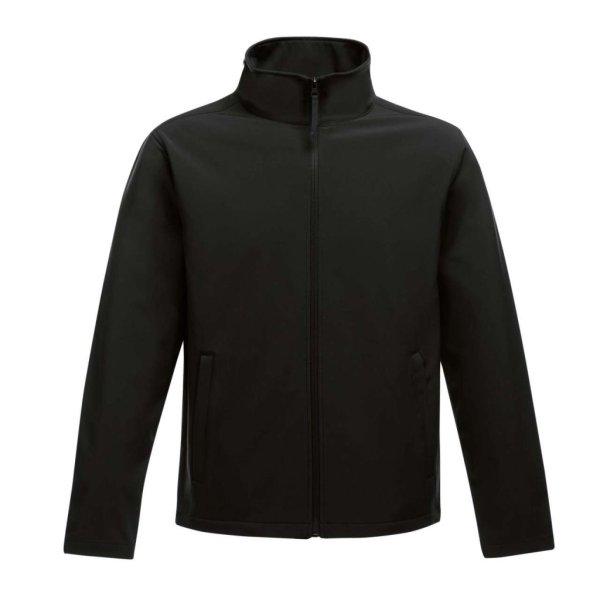 Regatta két rétegű, vízlepergető férfi softshell dzseki, RETRA628,
Black/Black-2XL
