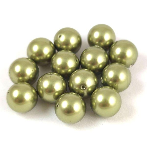 Swarovski igazgyöngy utánzat - Light Green - 8mm