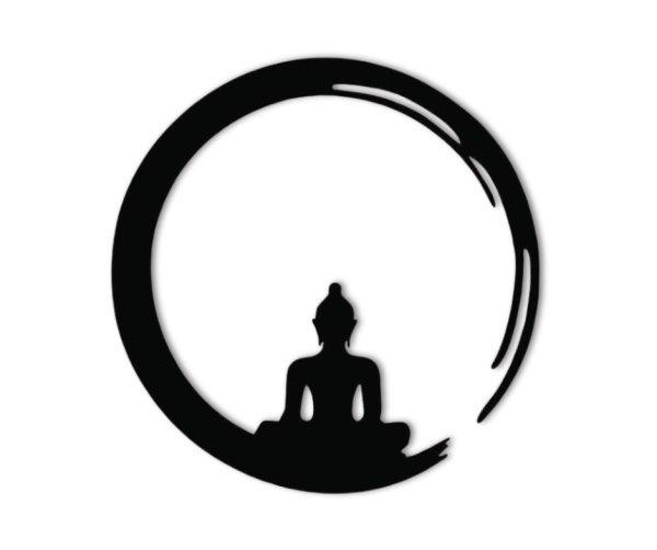 Buddha Fali Dekoráció