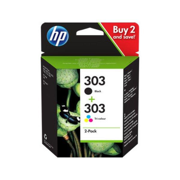 HP 3YM92AE eredeti fekete+színes tintapatron multipakk - No.303 (HP303)