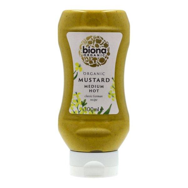 BIONA BIO MUSTÁR KÖZEPESN ERŐS 300ML