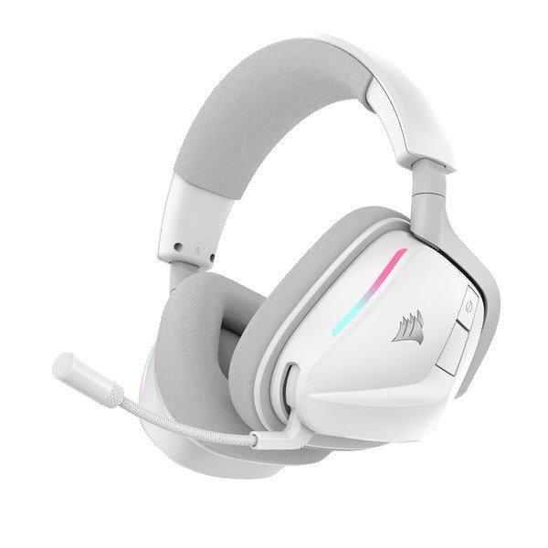 CORSAIR Vezeték Nélküli Headset, VOID v2 Wireless Gaming Headset, Dolby
Atmos, fehér