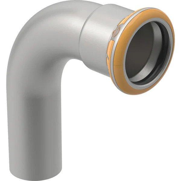 GEBERIT Mapress 1 tokos 90° Therm inox ív hűtésre/fűtésre, 35mm 