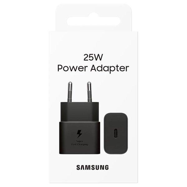 BLISZTERES Samsung EP-T2510NBEGEU gyári hálózati fekete Type-C gyorstöltő
3A 25W