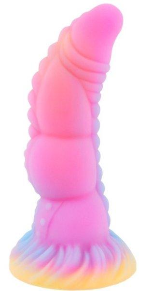 Hydrax Luminescent – világító prémium dildó 18 x 6 cm