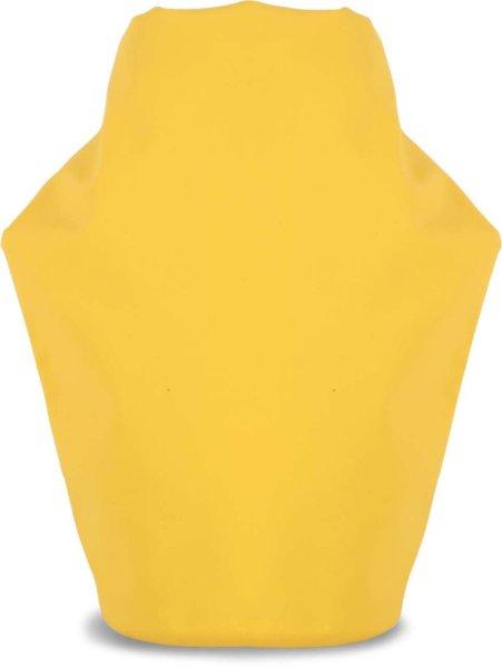 KI0643 ponyvából készült 2 literes vízálló zsák Kimood, Yellow-U