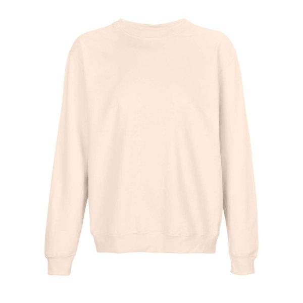 SOL'S Columbia, unisex környakas pulóver, SO04182-03814, Creamy Pink-2XL