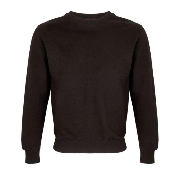 SOL'S Columbia, unisex környakas pulóver, SO04182-03814, Black-4XL