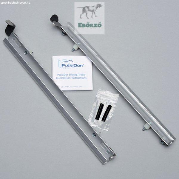 PlexiDor® Sínpár "XL" méretű kutyaajtóhoz - Ezüst
