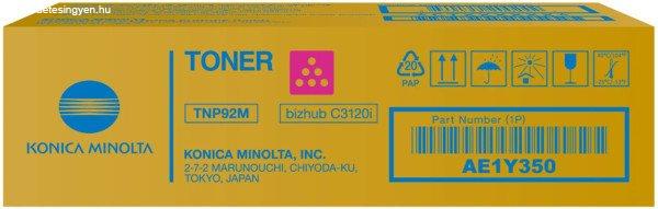 Konica-Minolta TNP92M Toner Magenta 4.000 oldalra
