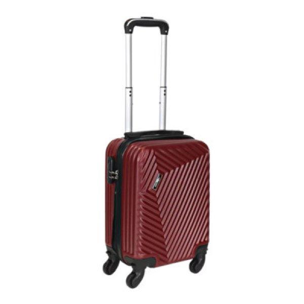 Wizzair méretű 40x30x20 cm kézipoggyász Charlie bordó
