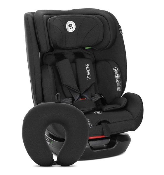 Lorelli Voyager i-Size autósülés 40-150cm + nyakpárna - Black 