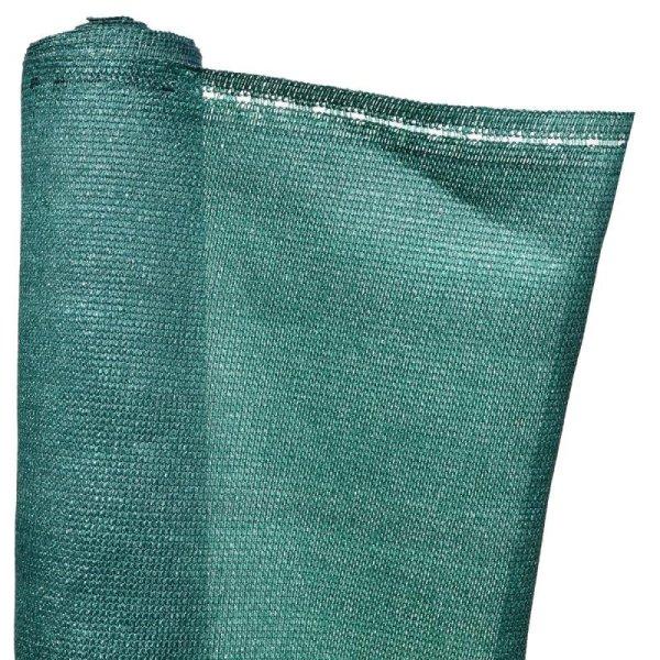 Goldtex zöld árnyékoló háló kerítésre 1*50 m (230g/m2)