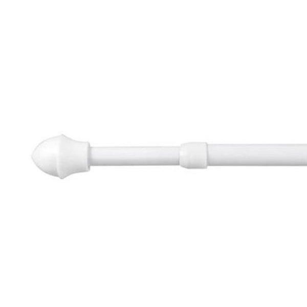 Kávéházi karnis d=12mm 85-135cm fehér