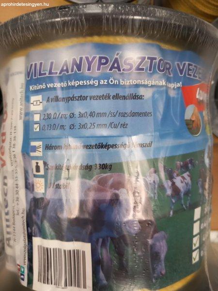 KERBL Villanypásztor vezeték Védőr 0,25x400 m 350 kg