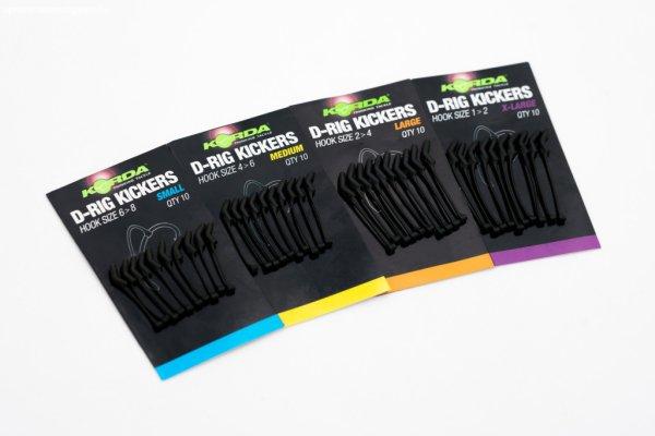Korda Kickers D Rig Small Green horogbefordító 10db (KICK16)