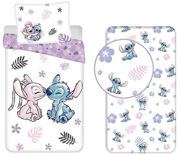 Disney Lilo és Stitch, A csillagkutya Boojiboo ágyneműhuzat és gumis lepedő
szett