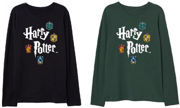 Harry Potter Magic Emblems gyerek hosszú ujjú póló 104-134 cm