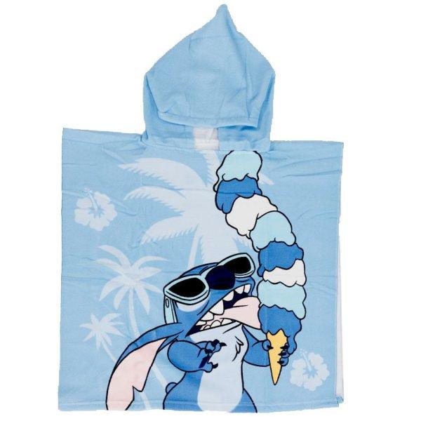 Disney Lilo és Stitch, A csillagkutya Ice Cream strand törölköző poncsó
55x110 cm (Fast Dry)