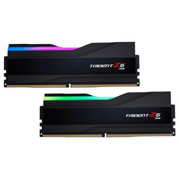 G.SKILL 32GB kit DDR5 6000 CL32 Trident Z5 RGB, fekete