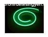 NEON LED szalag - 230V - 1m - 8W/m zld