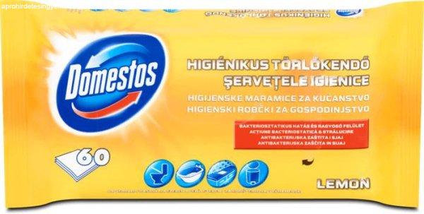 Nedves törlőkendő, 60 db, DOMESTOS "citrus"
