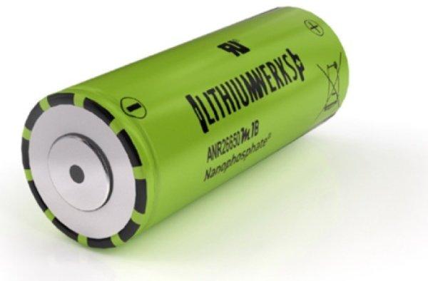 LITHIUM WERKS ( korábban A123Systems) LiFePO4 26650M1B 3,2V 2600mAh - 50A