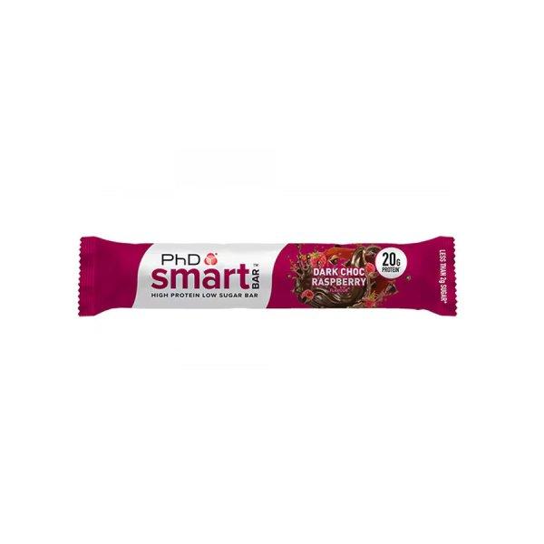 PHD Smart Bar 64g Dark Chocolate Raspberry 