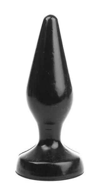 Plug Classic XS – 9 cm-es prémium anál duga, fekete