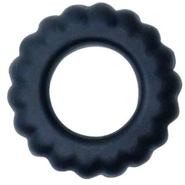 BAILE Titan – prémium fekete péniszgyűrű 2 cm