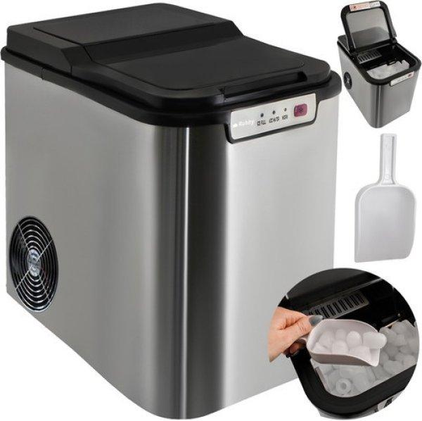Jégkocka készítő gép 120W – ezüst