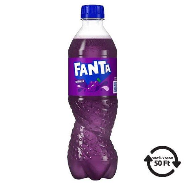 Üdítőital Fanta Szőlő, 0,5l, DRS díjas