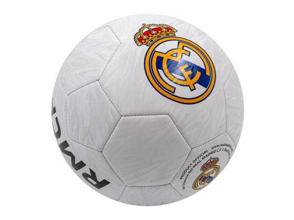 Real Madrid logós foci metál fehér 5-ös méret