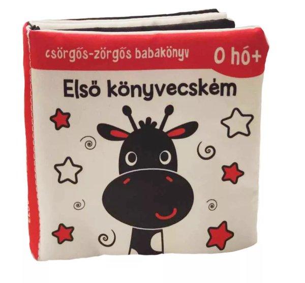 Csörgős-zörgős kontrasztos babakönyv: Első könyvecském