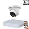 Dahua 1 dome kltri kamers IP kamerarendszer 8MP sznes j